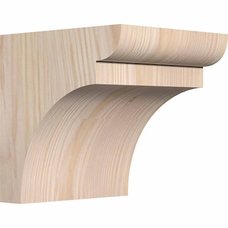 Ekena Millwork Yorktown Smooth Corbel, Douglas Fir, 5 1/2"W x 6"D x 6"H COR06X06X06YOR00SDF